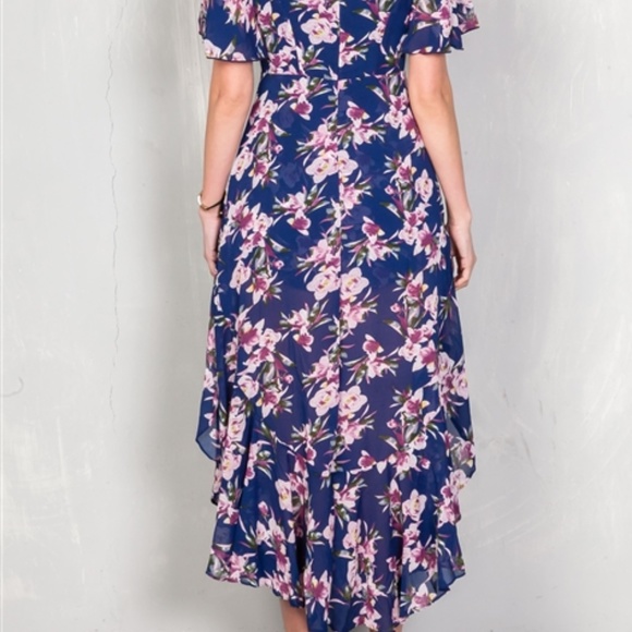 FLORAL ROMPER * maxi womens womens flowers print - Picture 3 of 3